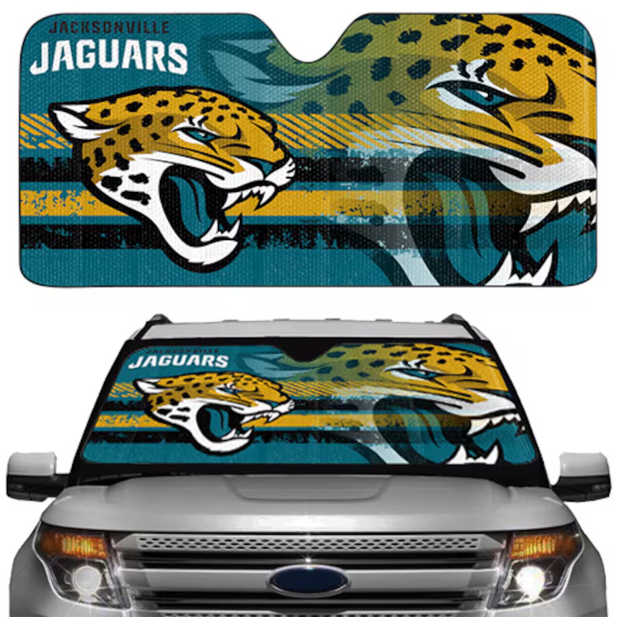 Jacksonville Jaguars Auto Sun Shade 59x27"
