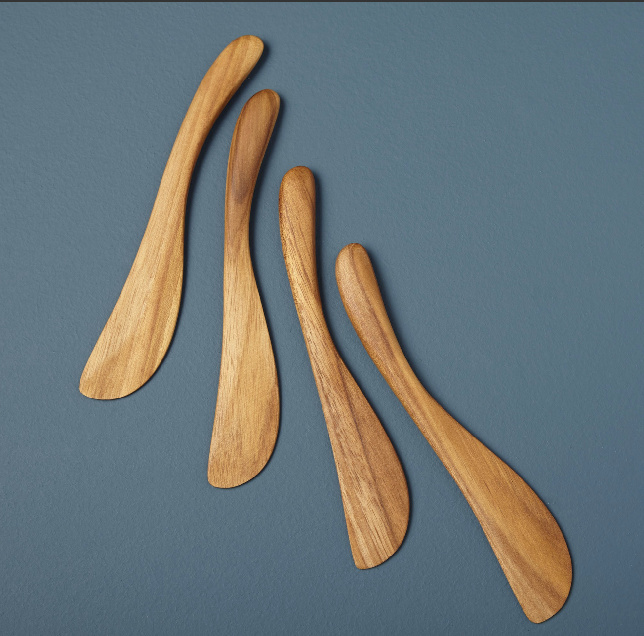 Iviss Teak Spreaders, Set of 4