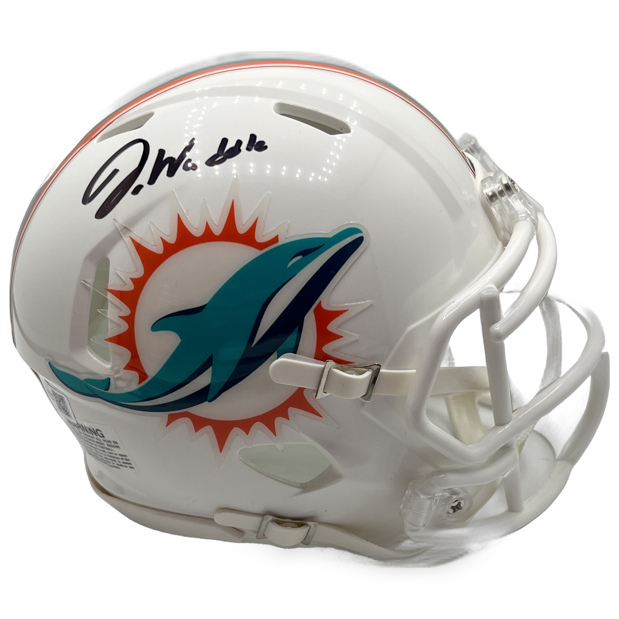 Miami Dolphins Jaylen Waddle #11 Autographed Speed Mini Helmet - Fanatics Authentic