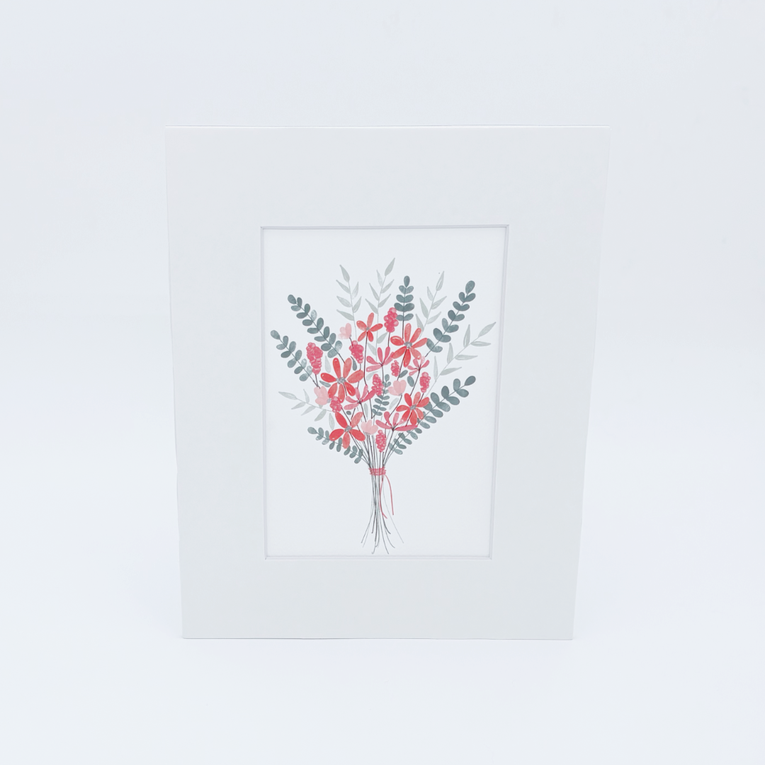 Watercolor Prints - Watercolor Bouquet