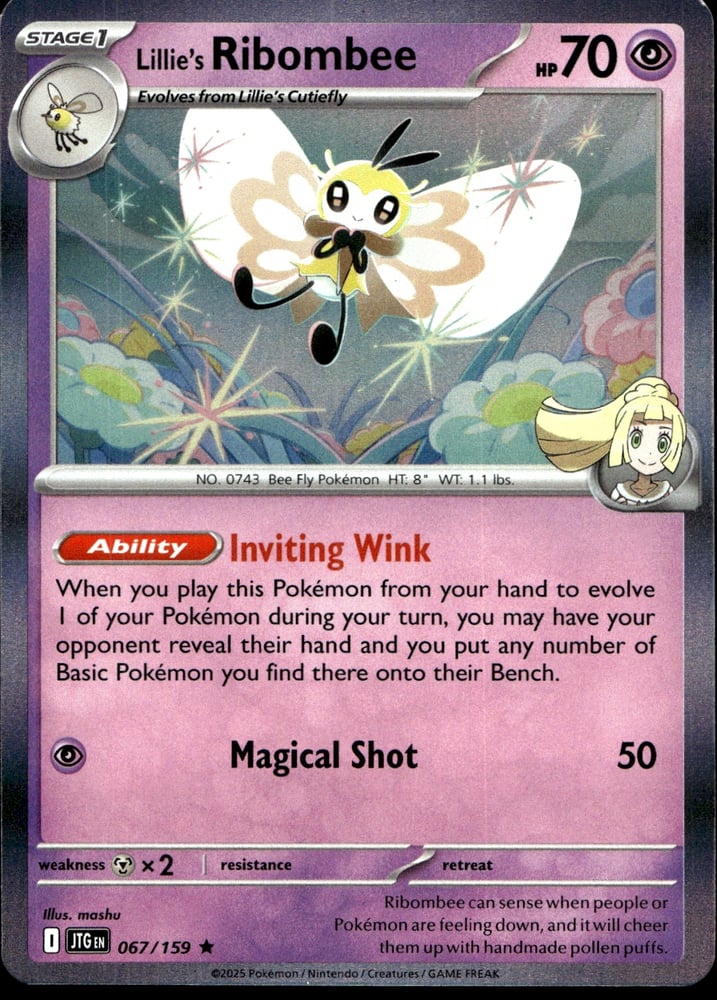 Lillie's Ribombee - SV09 67/159
