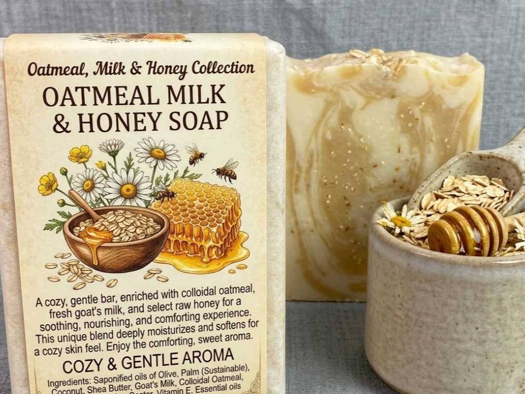 Oatmeal Milk & Honey Soap *Customer Favorite*