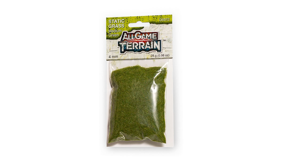All Game Terrain Medium Green Static Grass 4 mm G6572