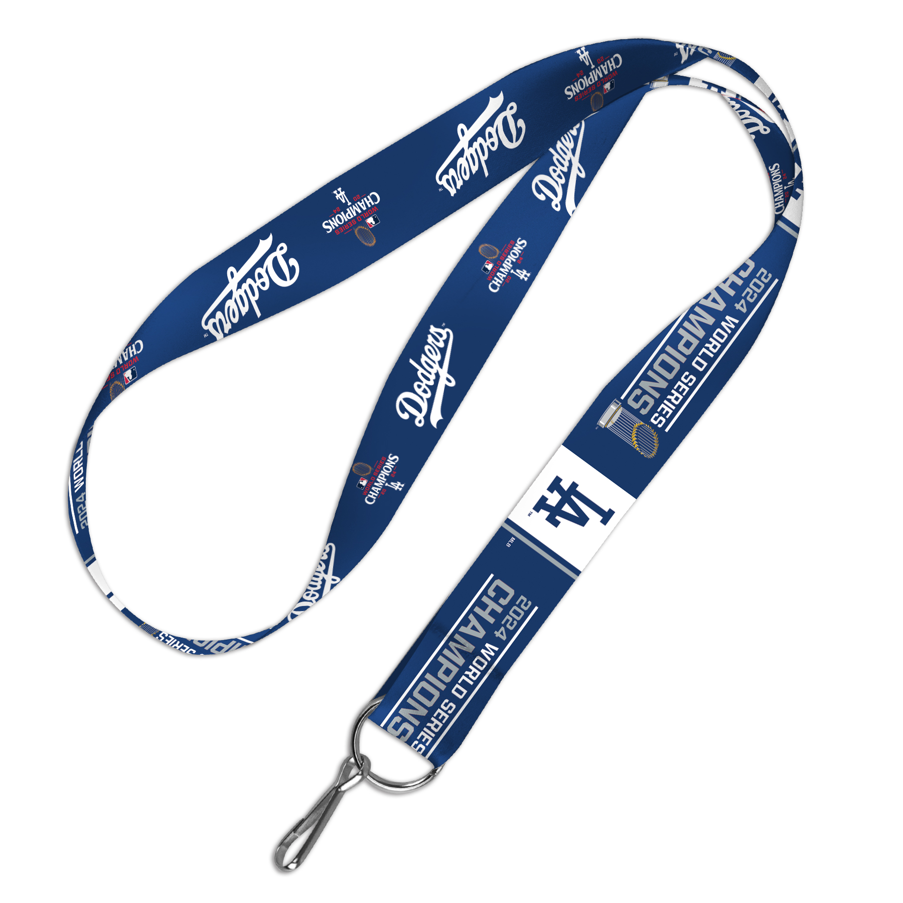 Los Angeles Dodgers 2024 World Series Champions Lanyard