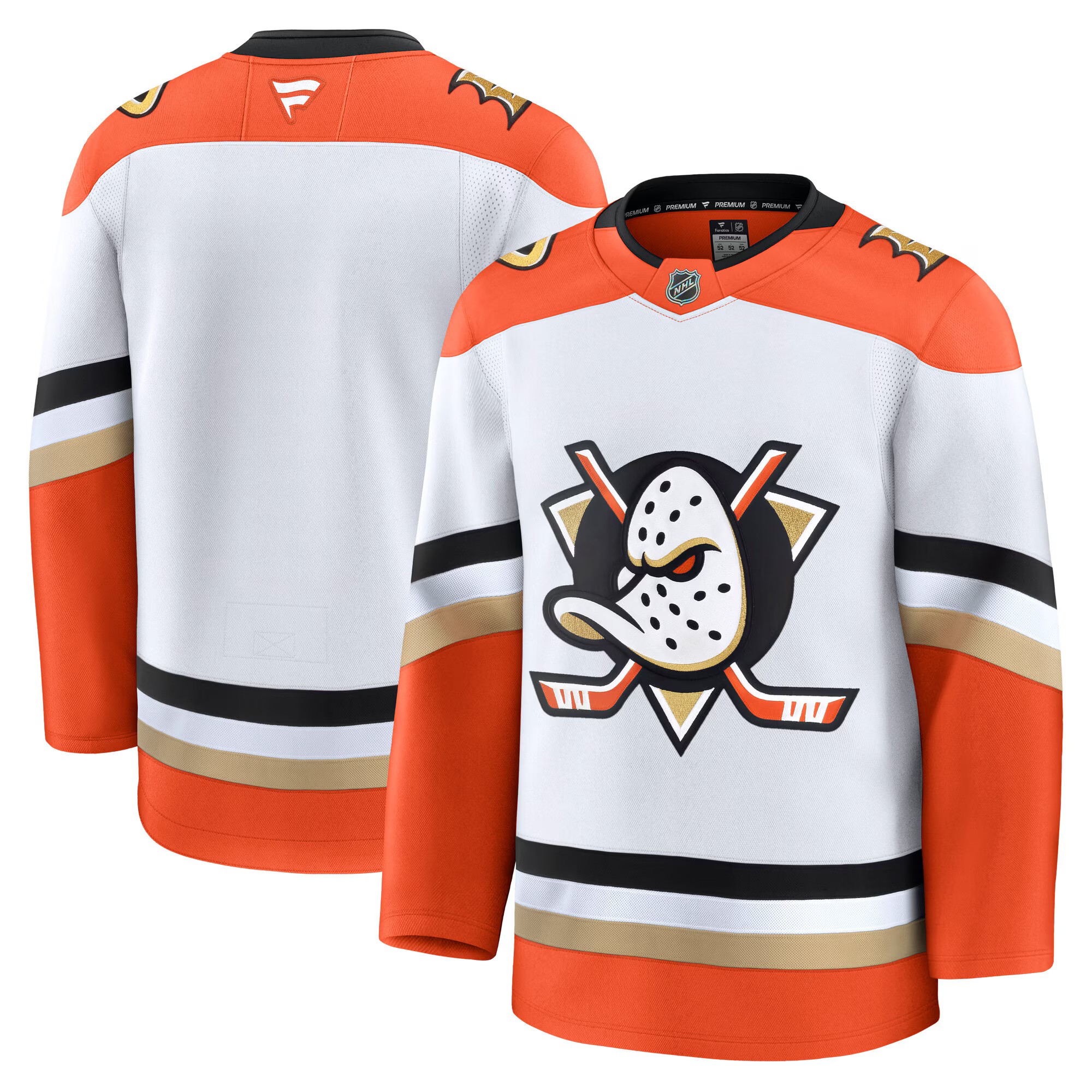 Anaheim Ducks White Road Breakaway Jersey