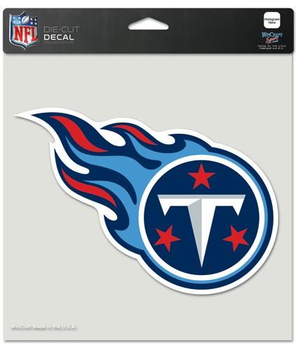 Tennessee Titans Perfect Cut Decal 8x8"