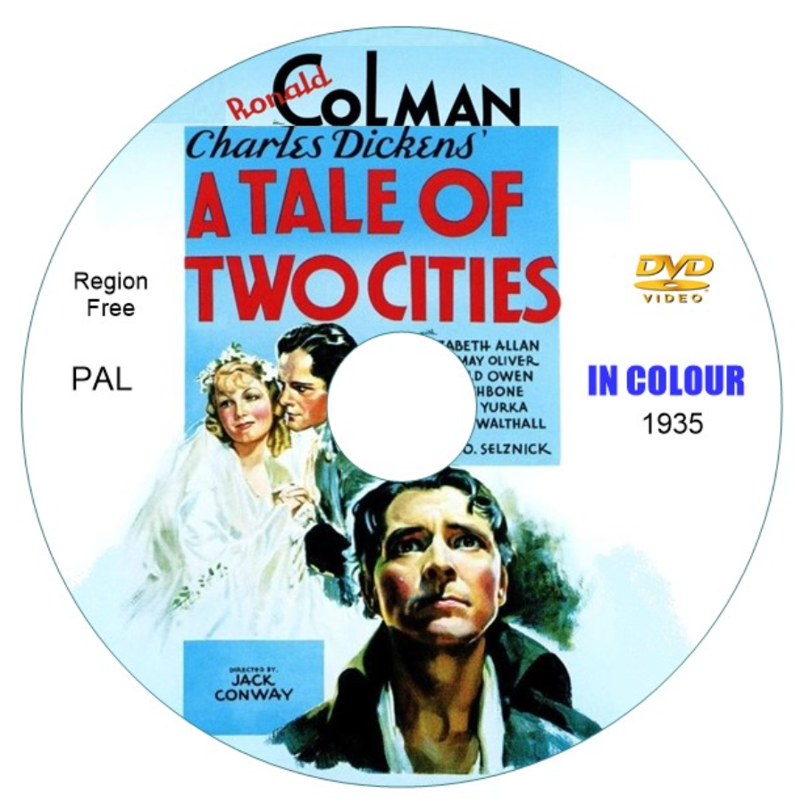 A Tale of Two Cities (1935) in Color DVD