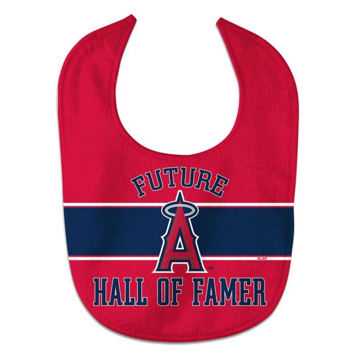 Los Angeles Angels Future Hall of Famer Baby Bib