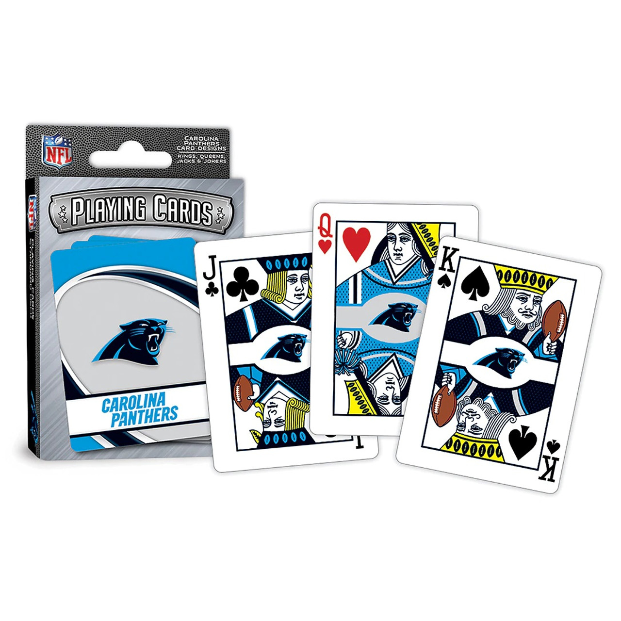 Carolina Panthers Logo Playing Cards