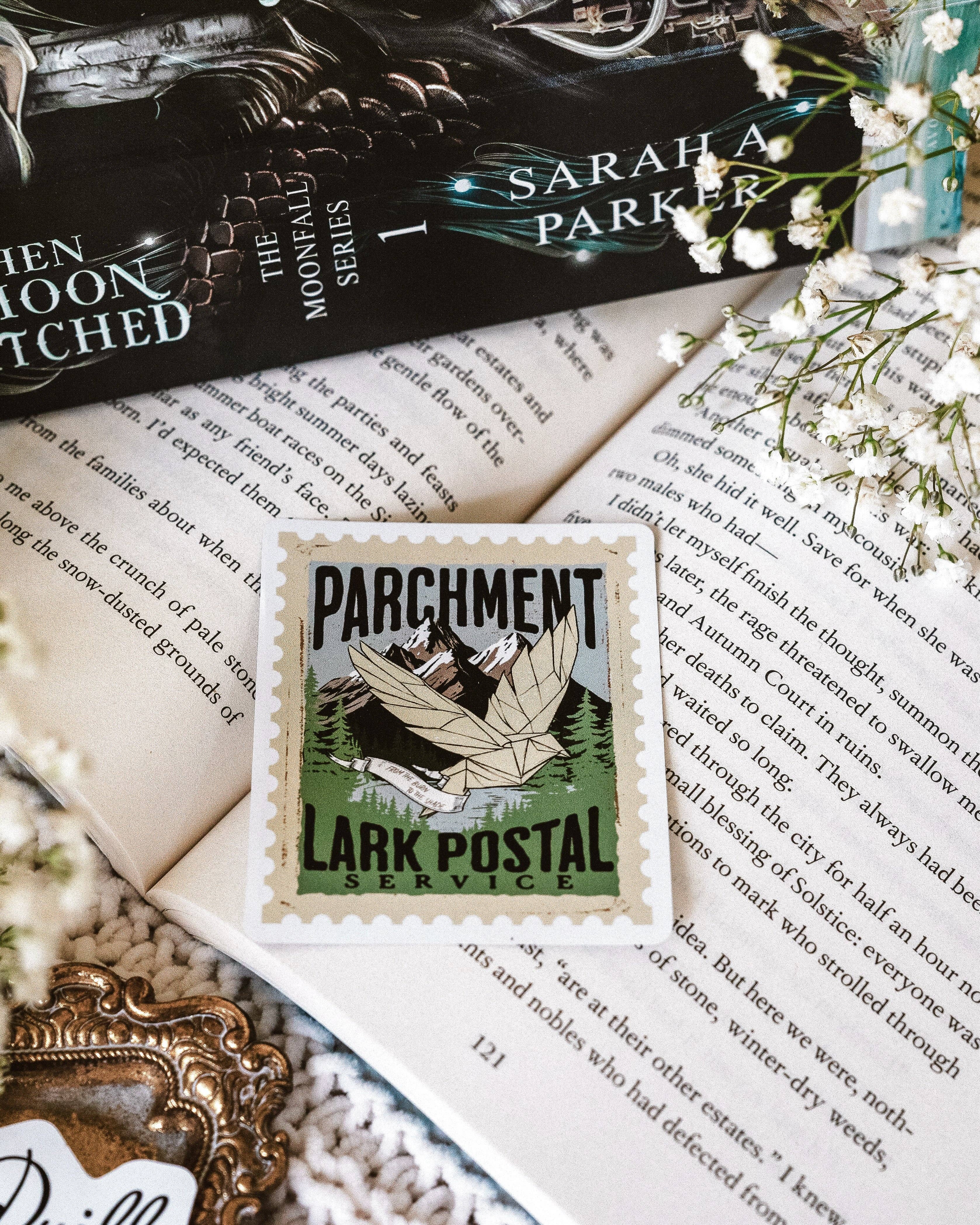 Parchment Lark Sticker | When the Moon Hatched