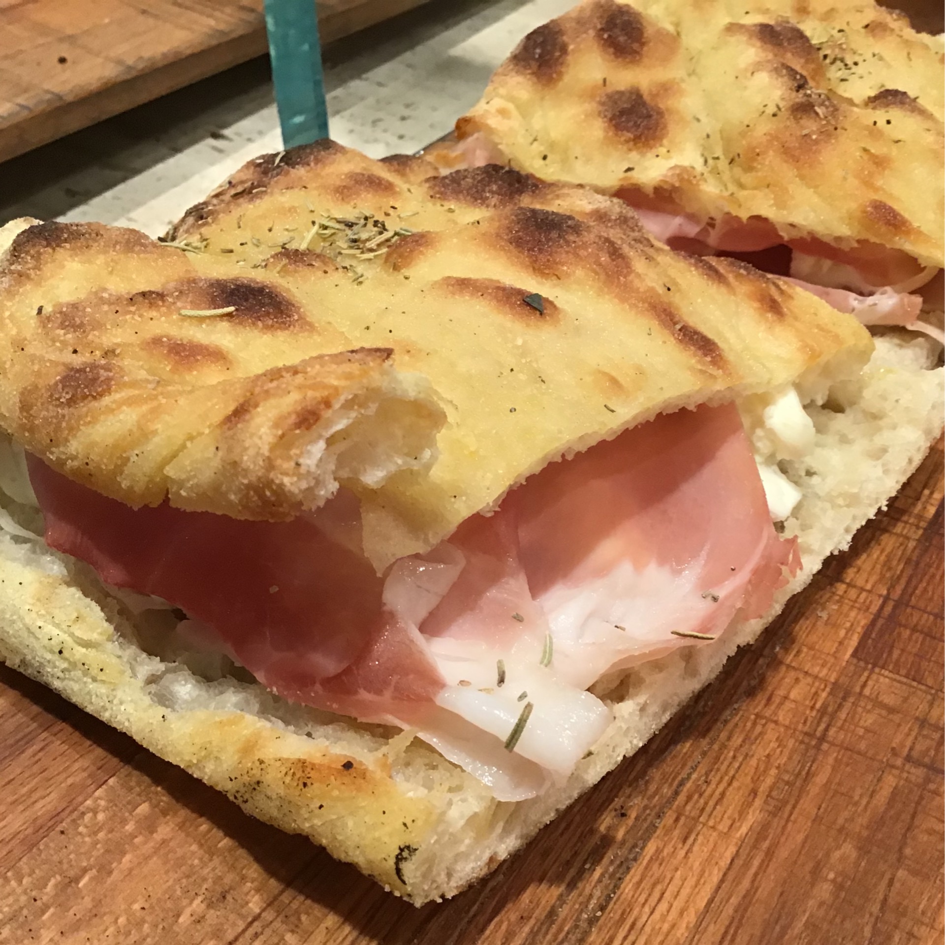 Focaccia cotto