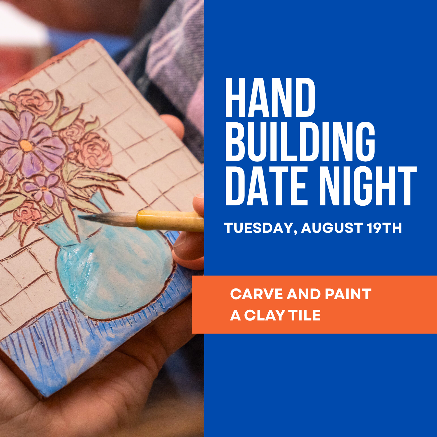 Pottery Date Night: Tuesday, August 19th