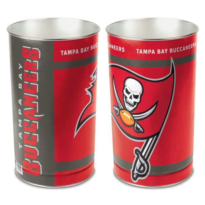 Tampa Bay Buccaneers Wastebasket 15"