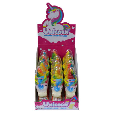 Kokos Dip N Lik Unicorn 12 Ct 2.08 oz. Lollipop