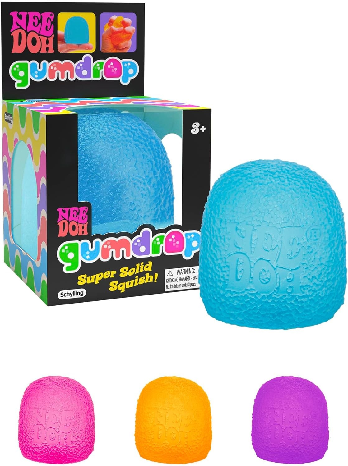 NeeDoh Gumdrop Sensory Squishy Toy