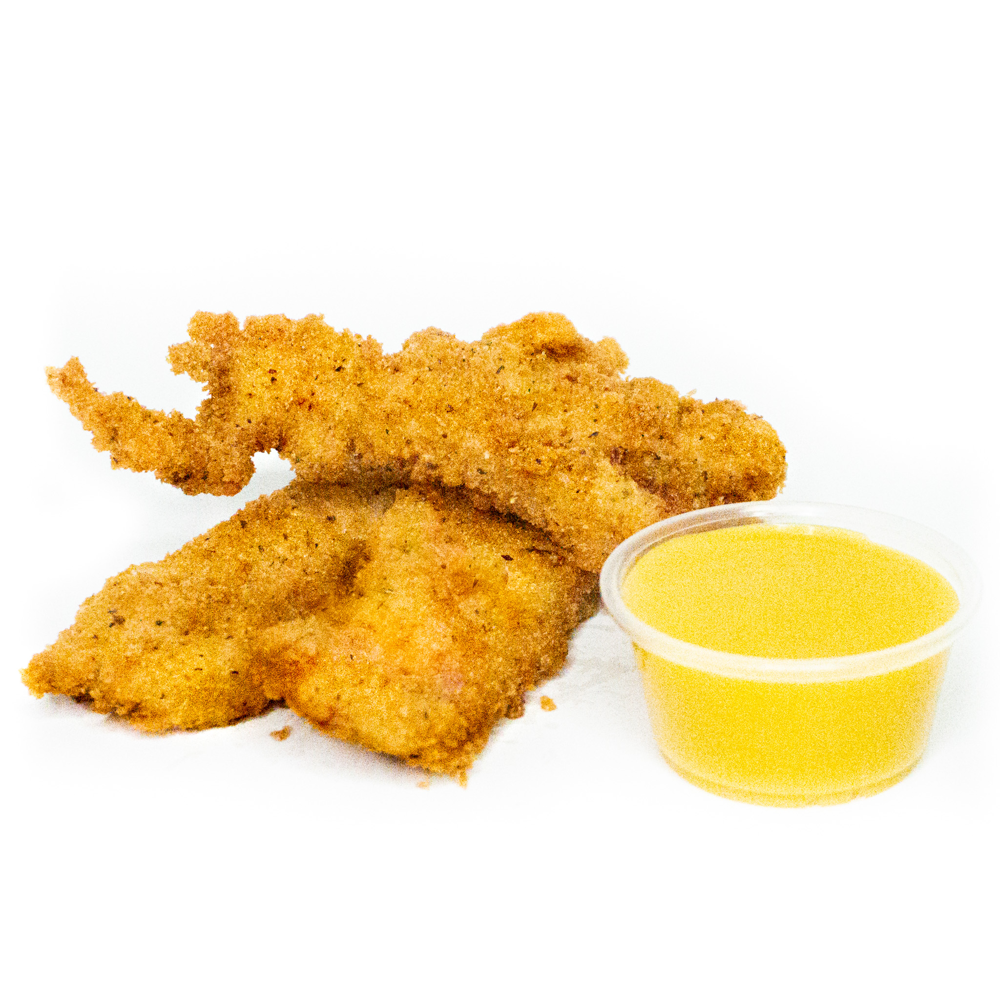 CHICKEN ROCKET TENDERS WITH DIP