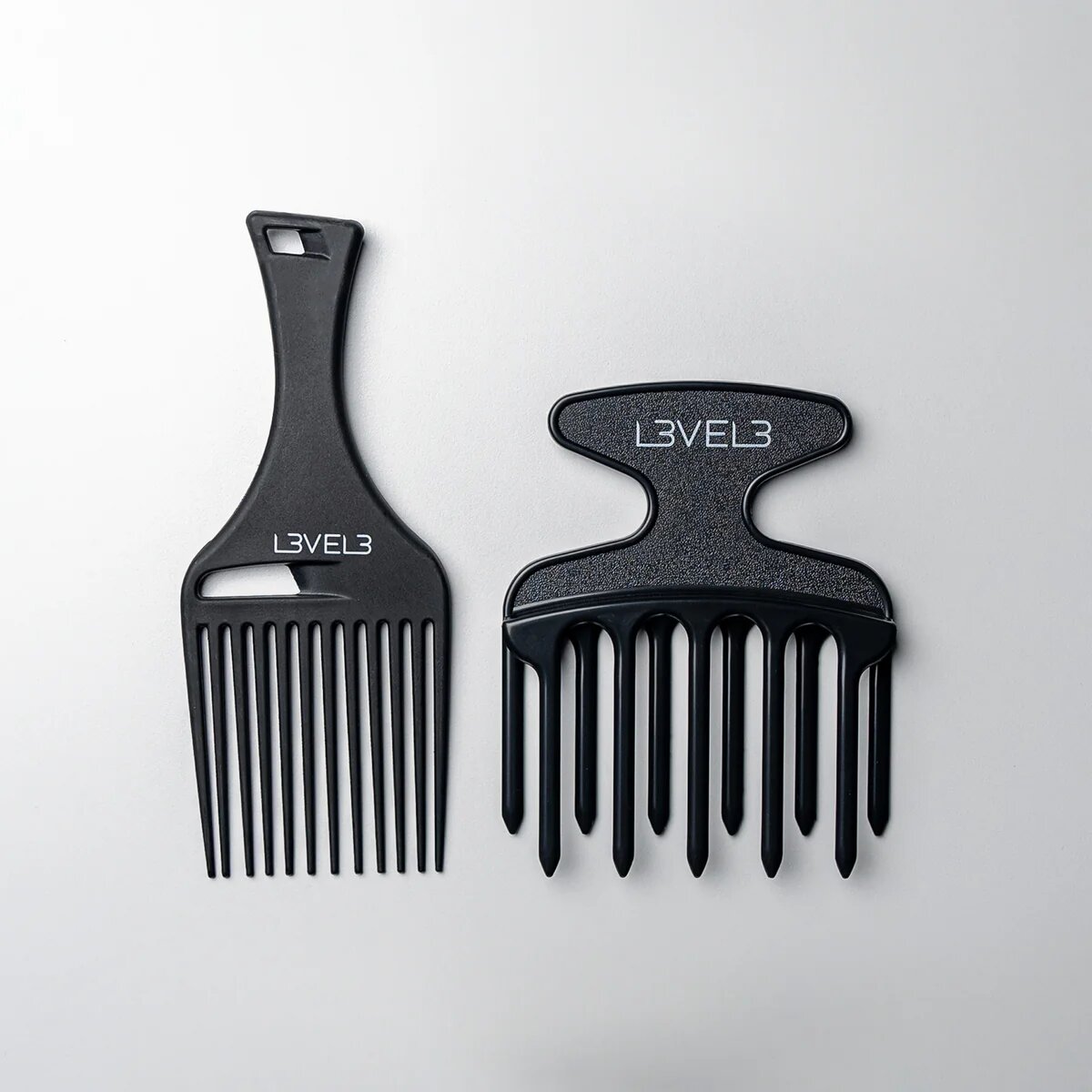 L3VEL3 Hair Pick Comb Set 2 Pieces