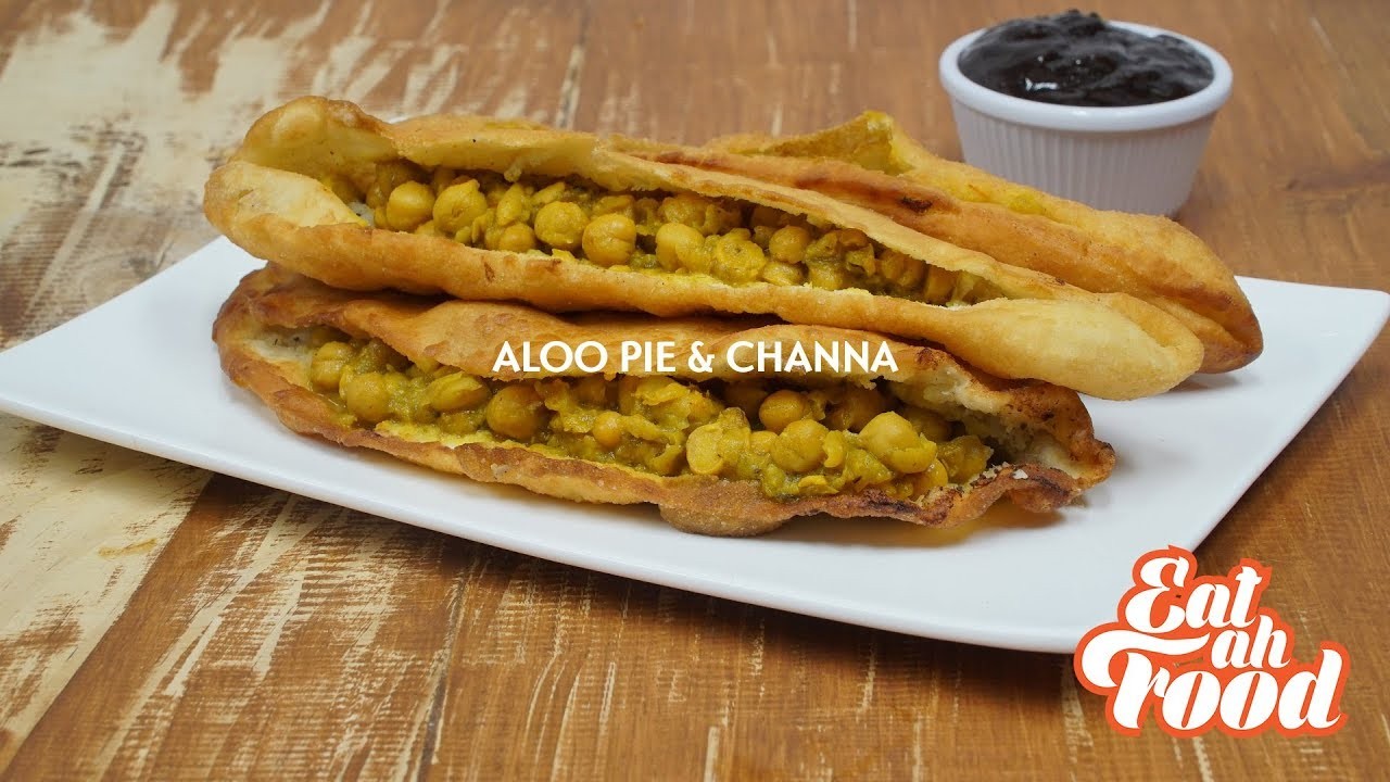 Aloo Pie with Channa