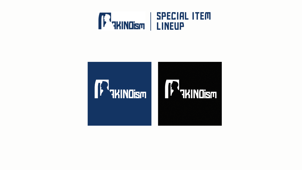 MKINOism ロゴステッカー(2枚セット)