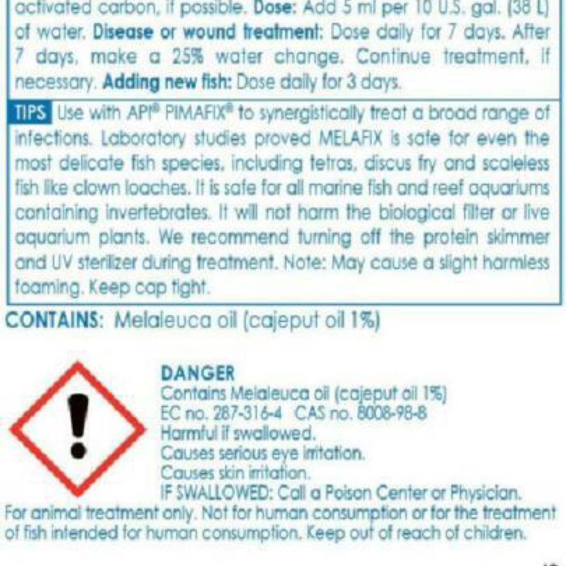 API Melafix Freshwater Fish Bacterial Infection Remedy