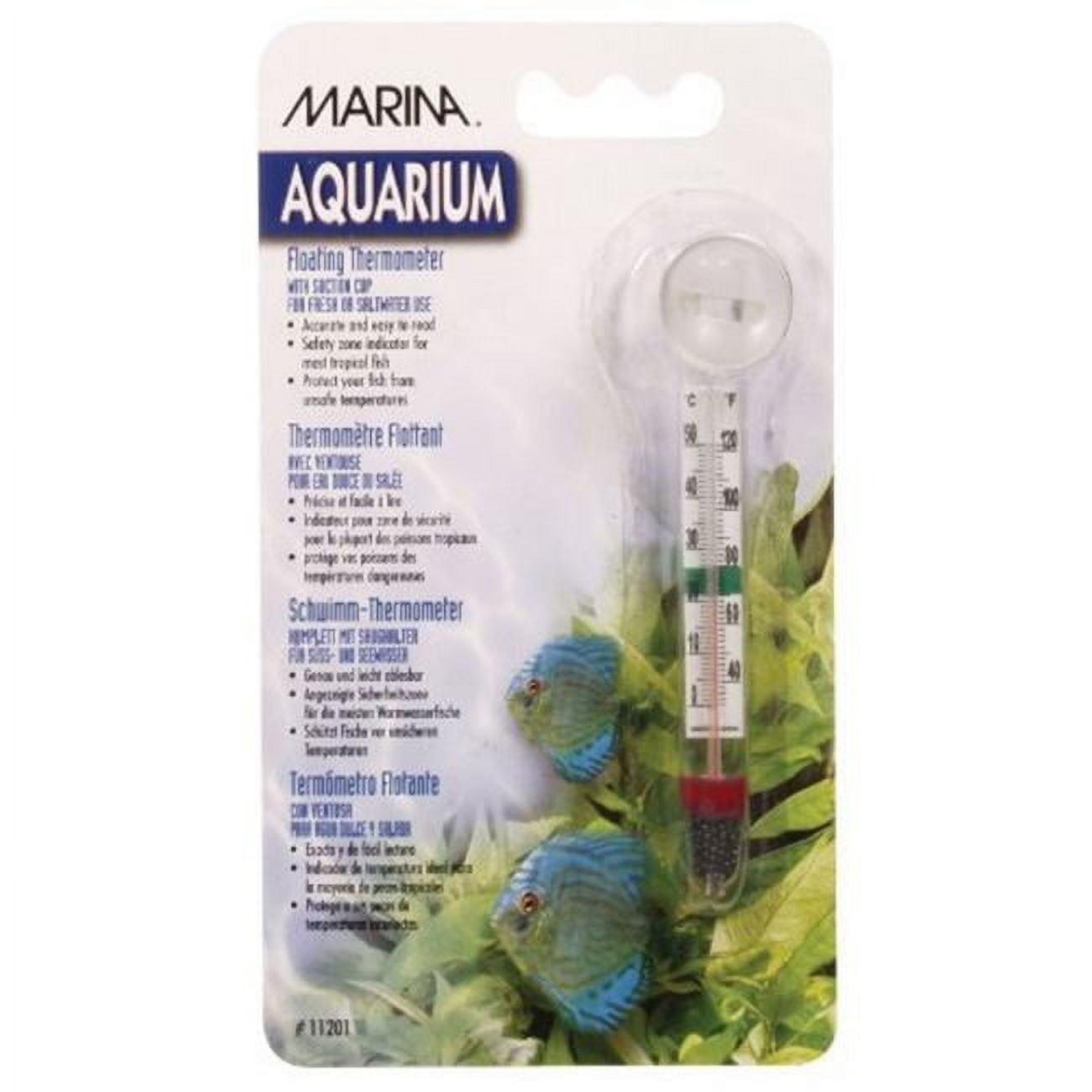 Marina Floating Thermometer with Suction Cup