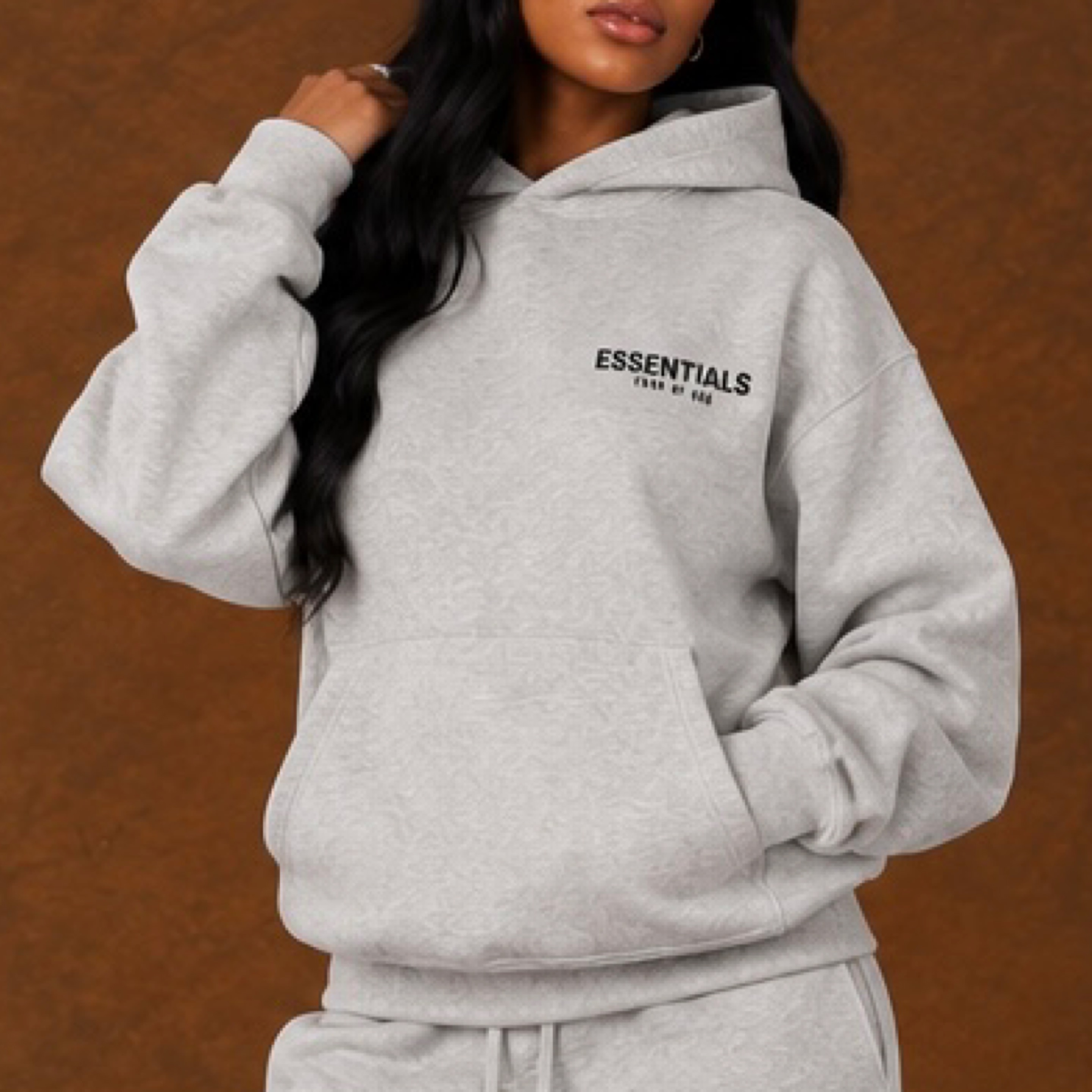 Essentials Hoodie (Light Oat) 