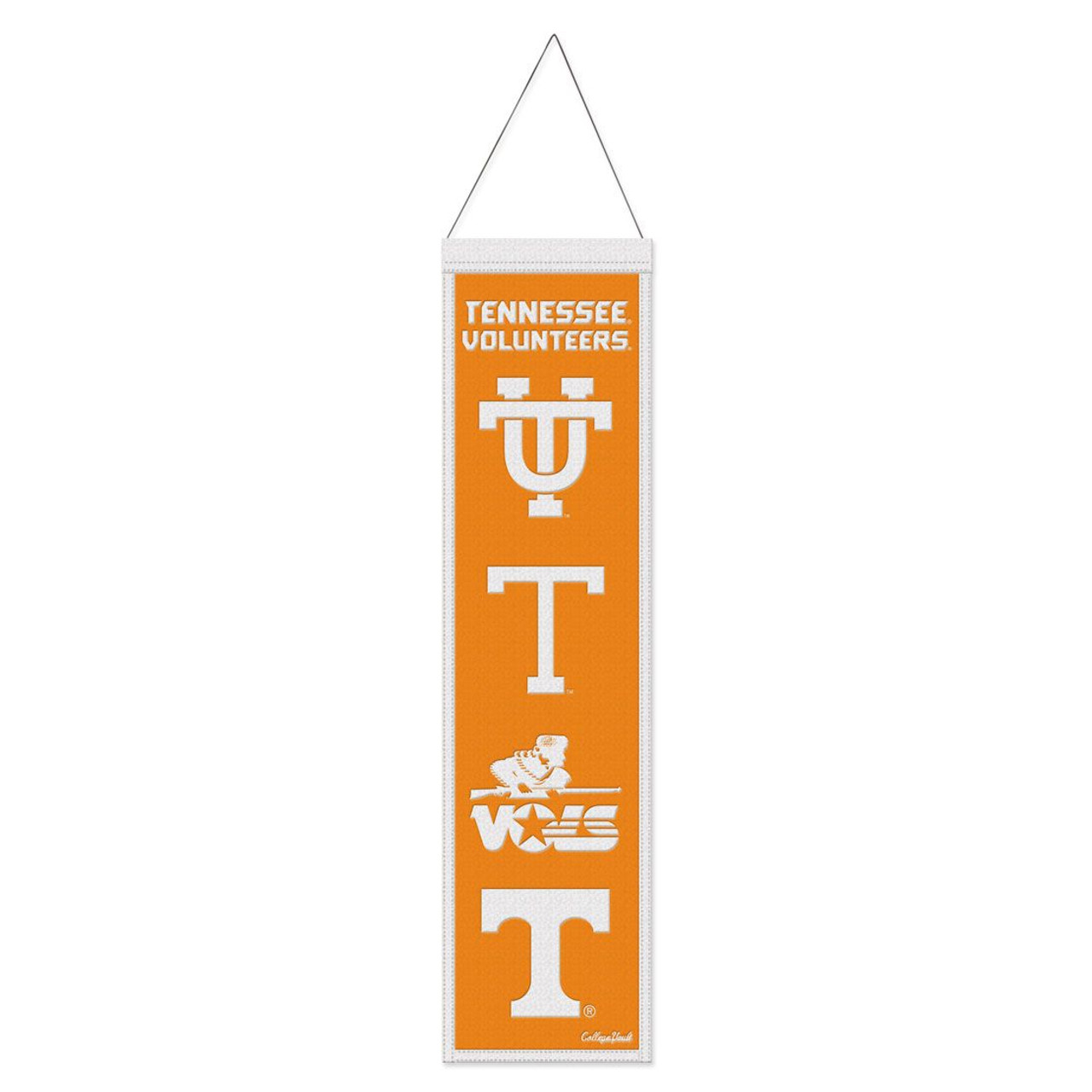 Tennessee Volunteers Wool Evolution Banner 8x32"