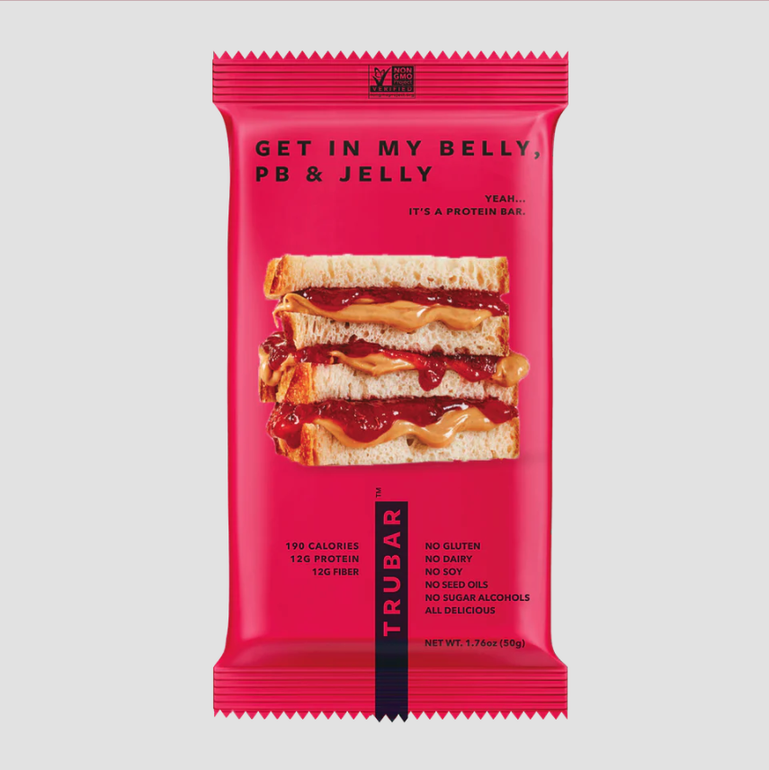 Get in my Belly, PB & Jelly - Trubar Protein Bar