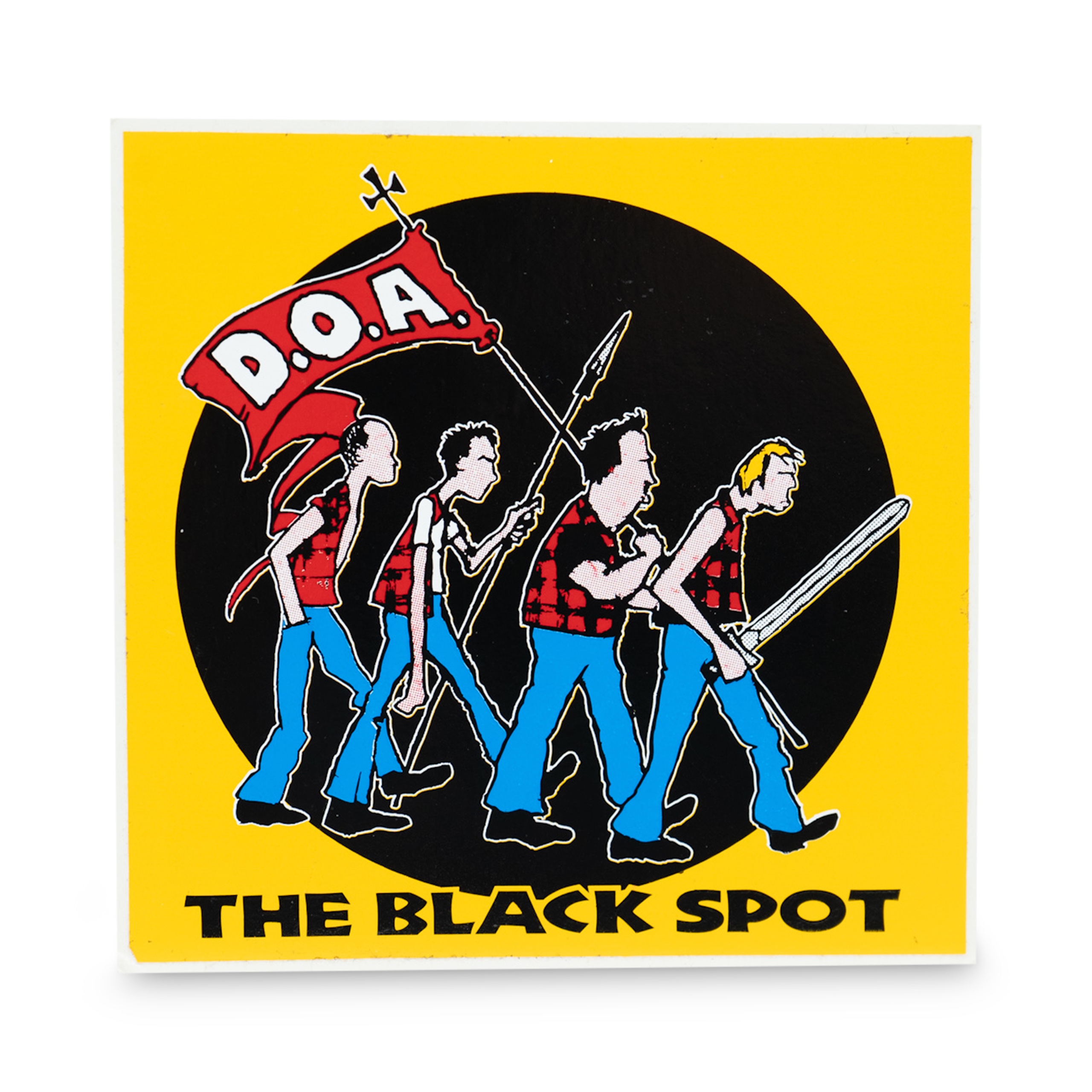D.O.A. -- Sticker [Ephemera]