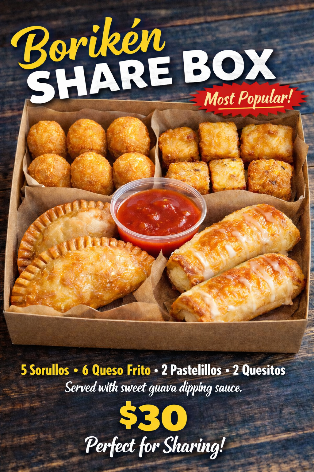 BORIKÉN SHARE BOX