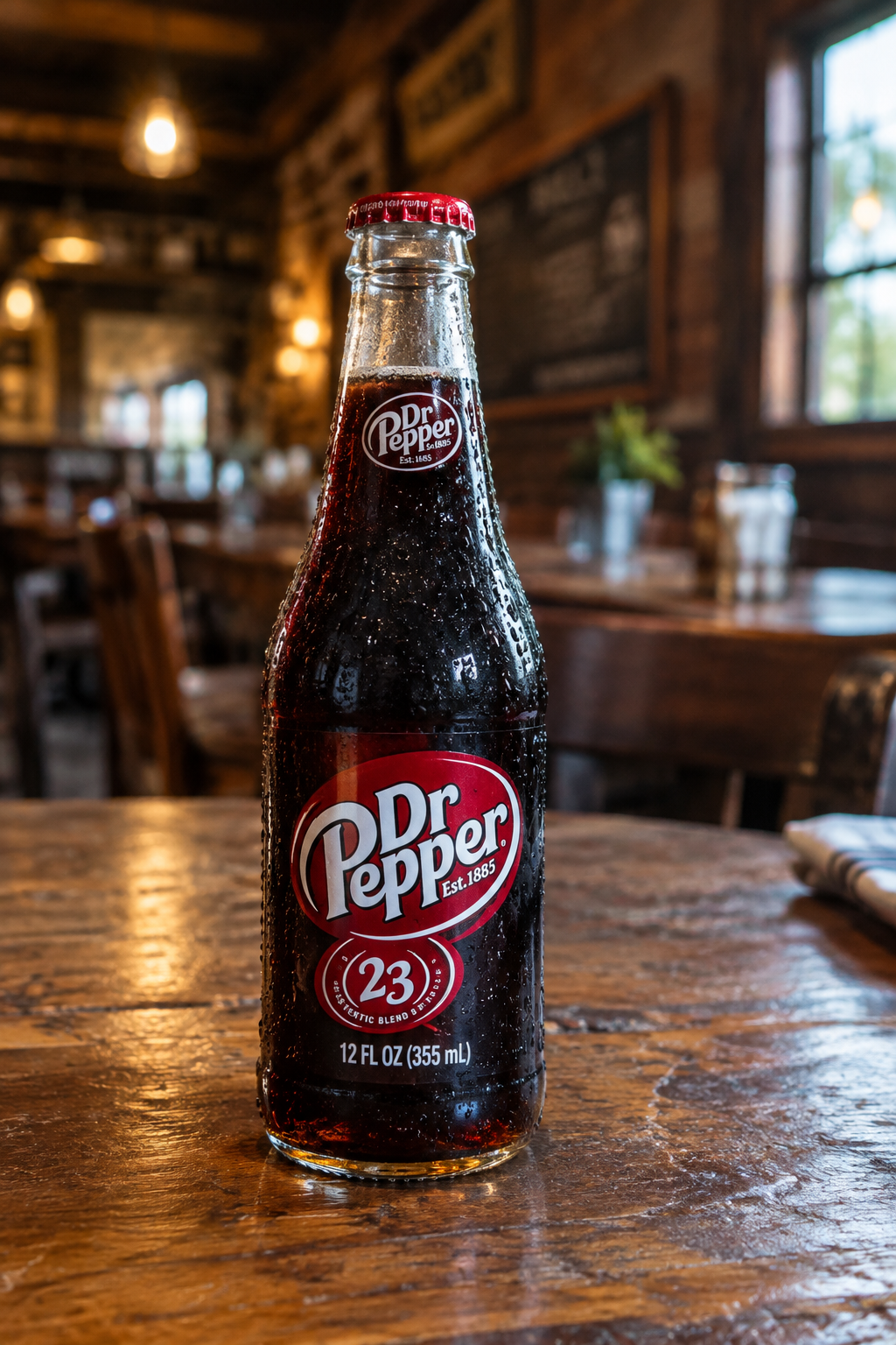 Dr. Pepper 12oz Glass Bottle