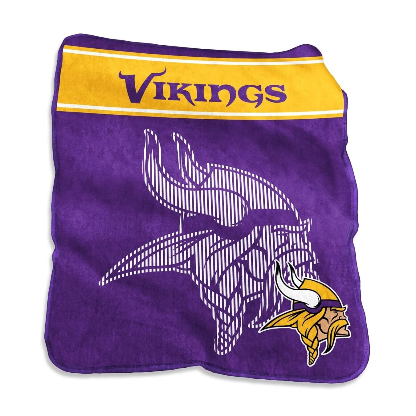 Minnesota Vikings Field Day Raschel Throw Blanket 60x80"⁠