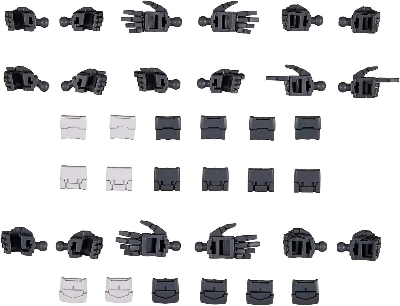 バンダイスピリッツ 30MM オプションパーツセット12 ハンドパーツ マルチジョイント 1/144スケール 色分け済みプラモデル カスタムパーツ