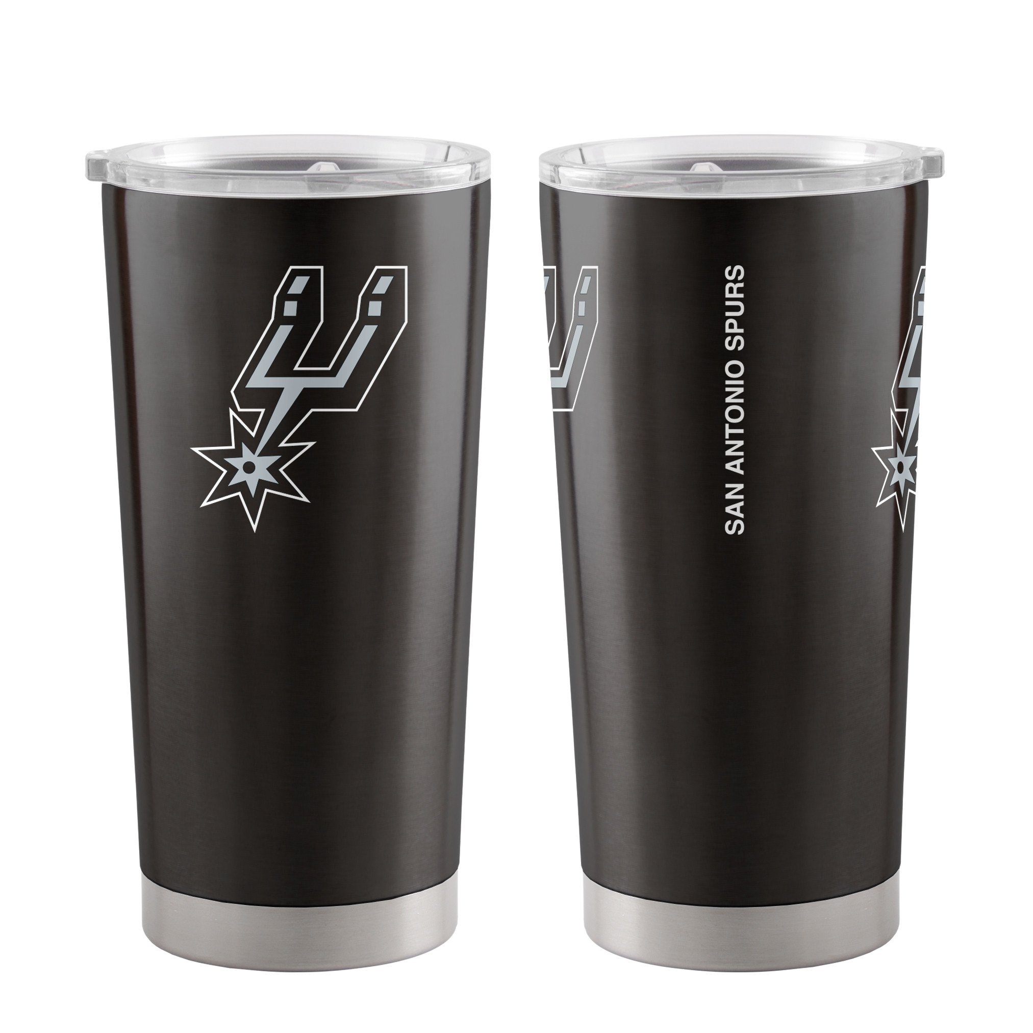 San Antonio Spurs Travel Tumbler 20 oz Ultra Flared Black
