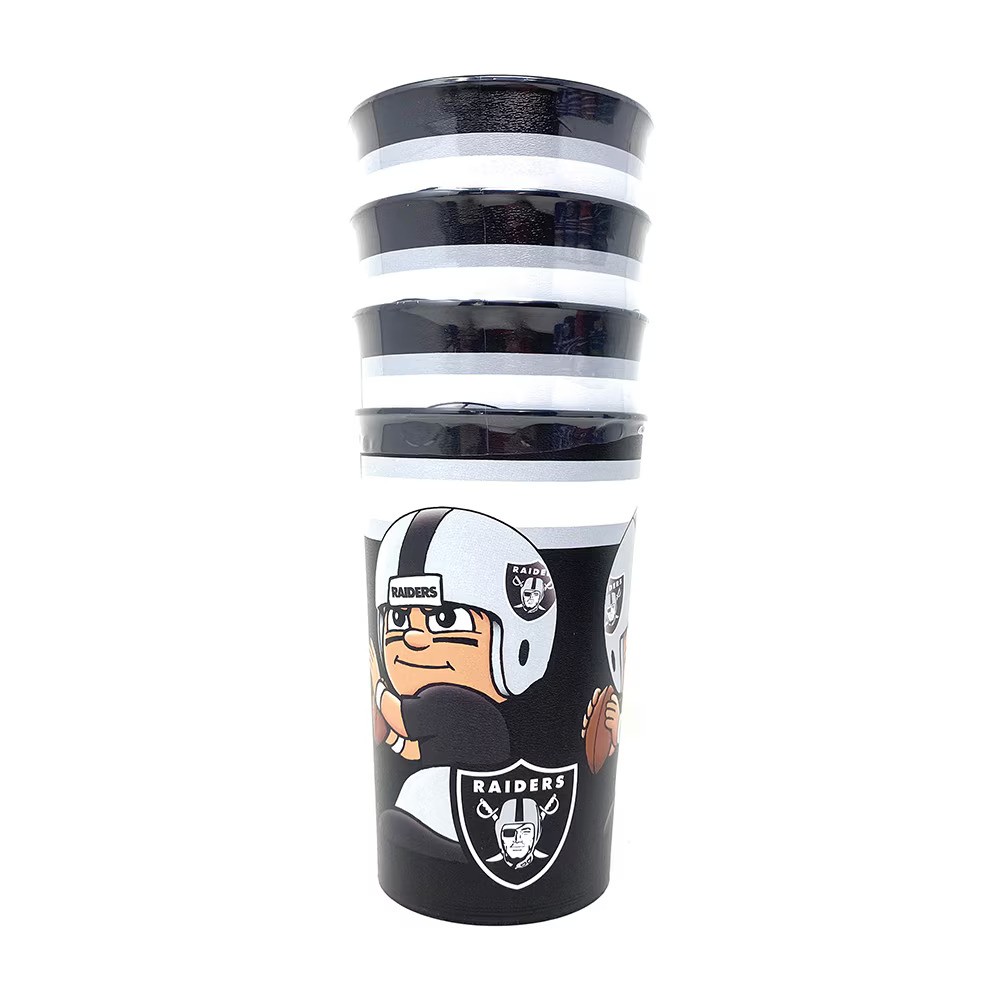 Las Vegas Raiders Party Cup Set 4-pack