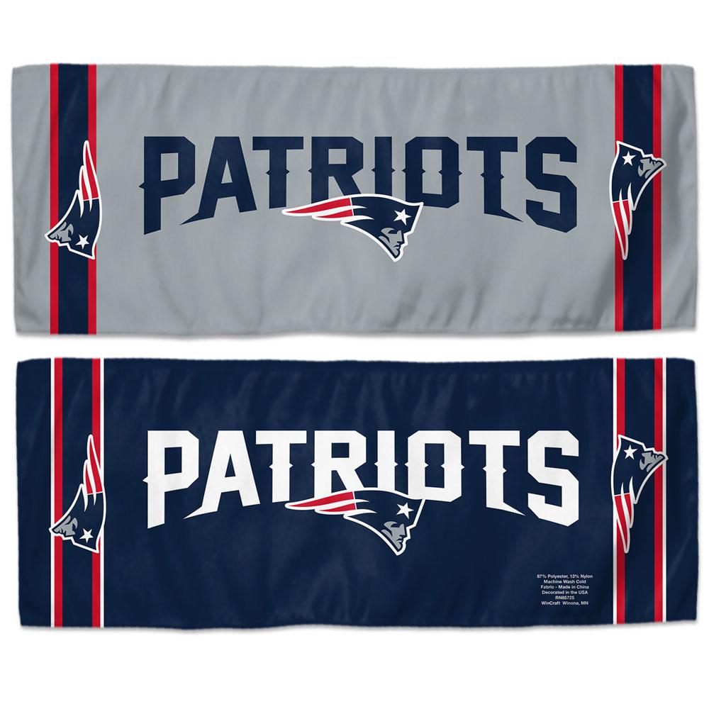New England Patriots Cooling Towel 12x30"