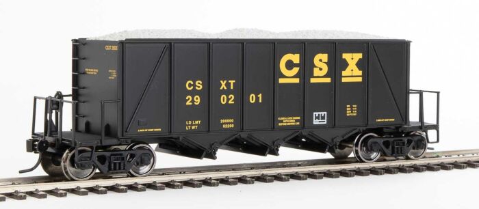 40' Ortner 100 Ton Aggregate Hopper HO Scale