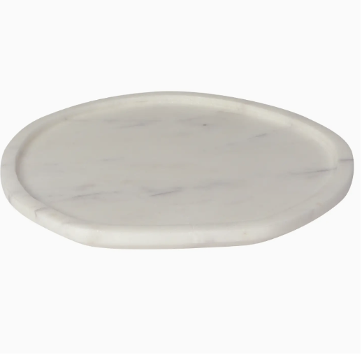 Atlas Marble Plate - White Marble