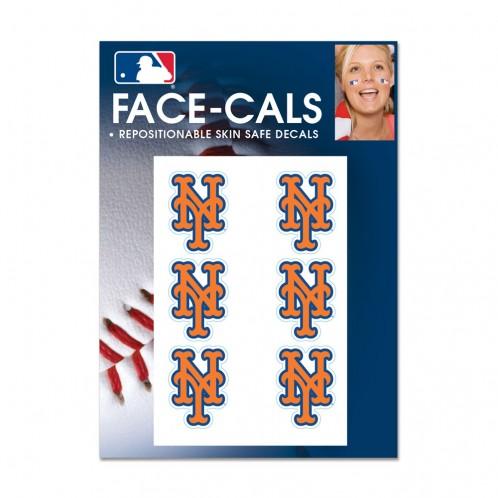 New York Mets Face Cals Tattoos