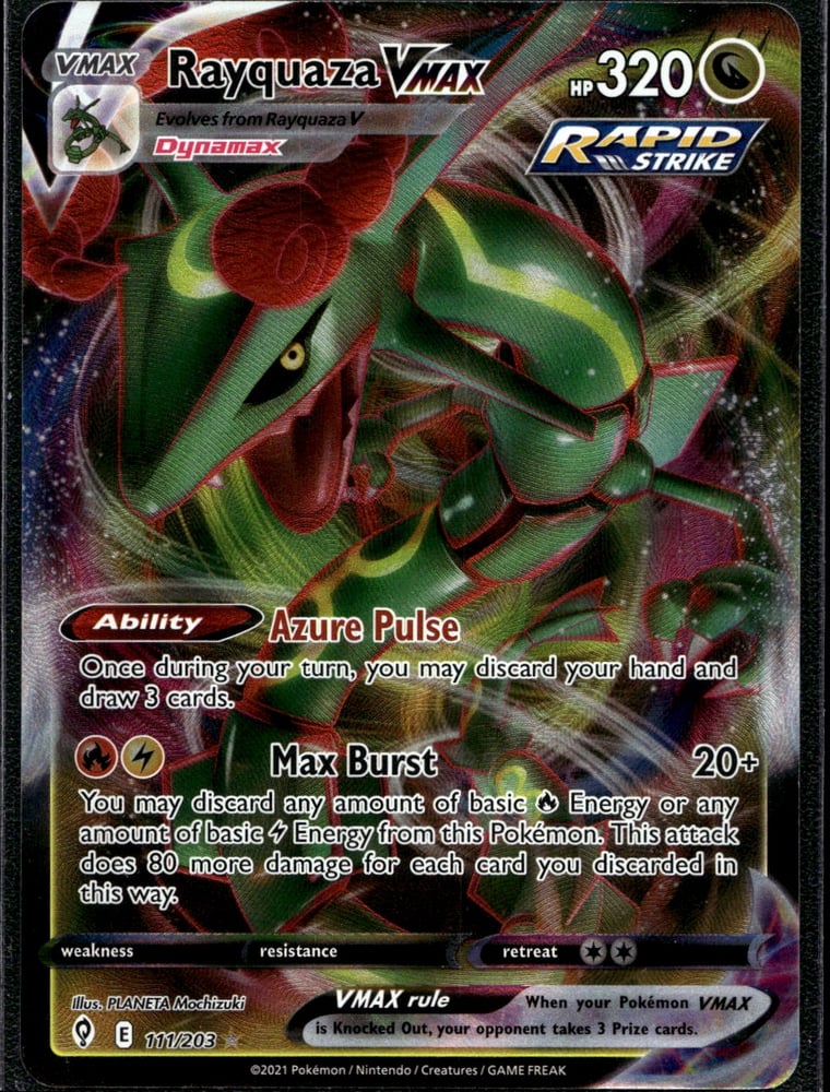 Rayquaza VMAX - SWSH7 111/203