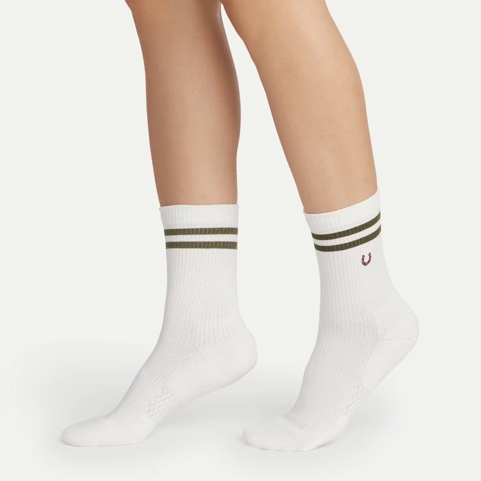 Bombas Women's Modern Rib Half Calf Sock