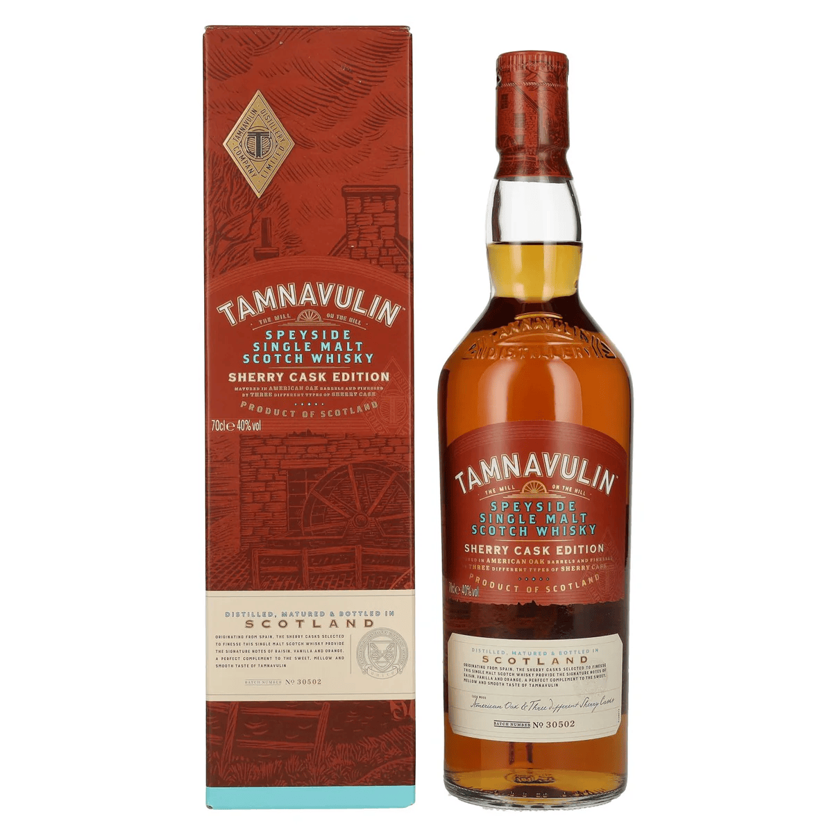 Tamnavulin Sherry Cask Edition Speyside Single Malt Scotch Whiskey