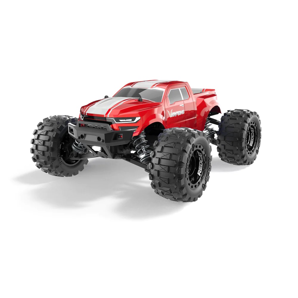 Volcano 16 1/16 Scale Electric Truck Red rtr