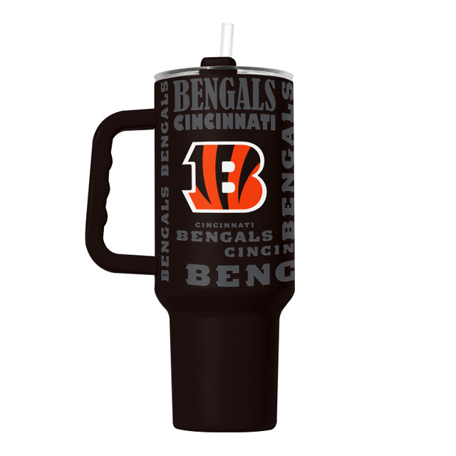 Cincinnati Bengals Powdercoat Replay Tumbler 40oz
