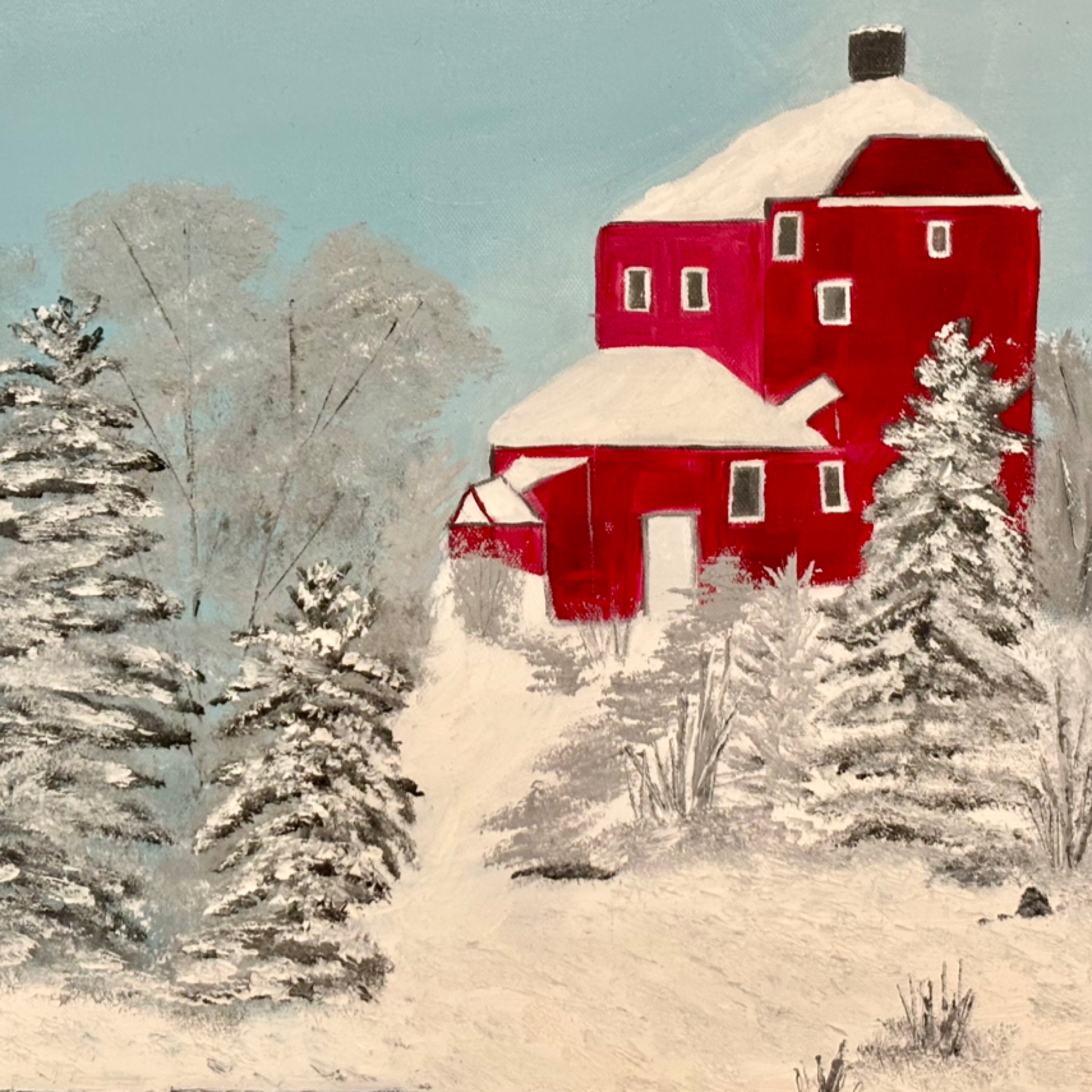Winter Lighthouse