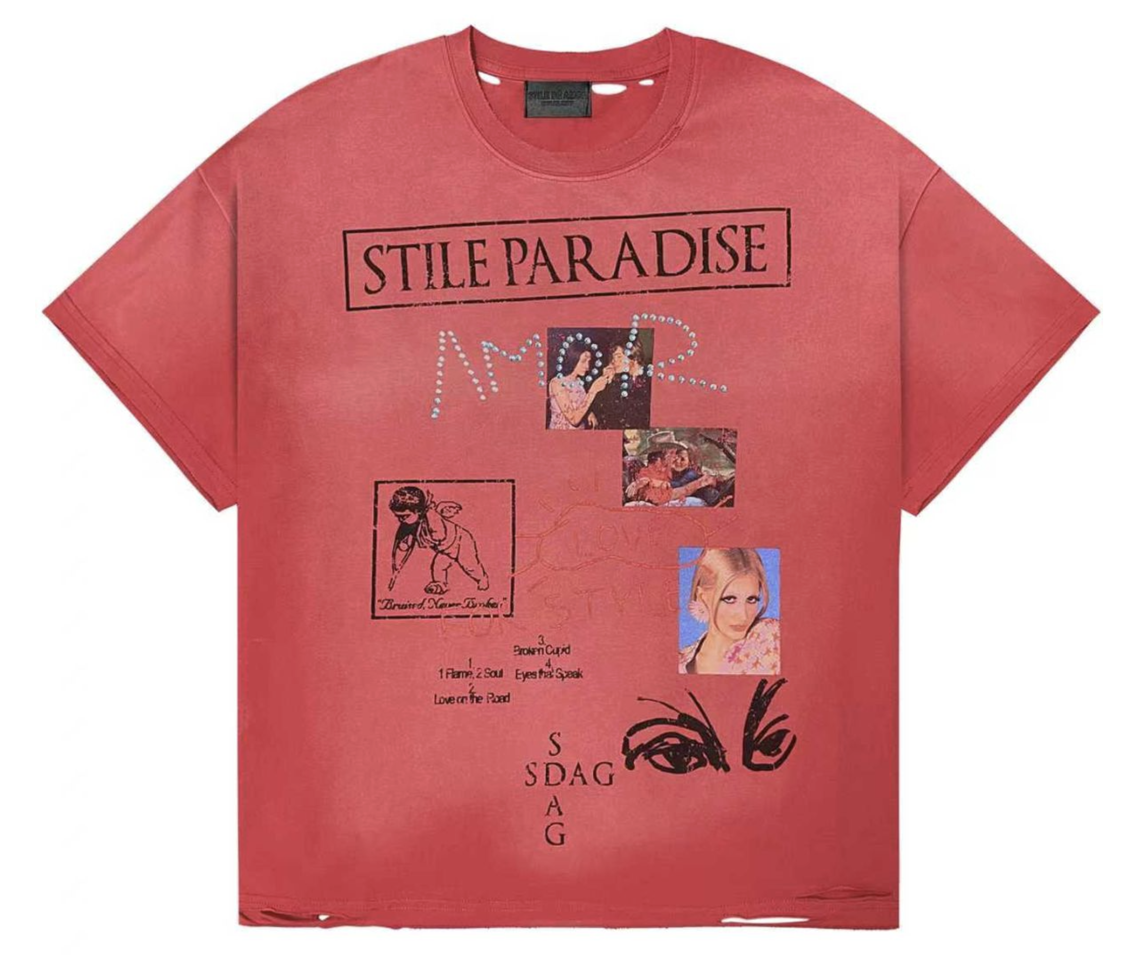 STILE DE AMOR GALLERIA (RED STILE PARADISE TEE (Red-Stile-Paradise-Tee)