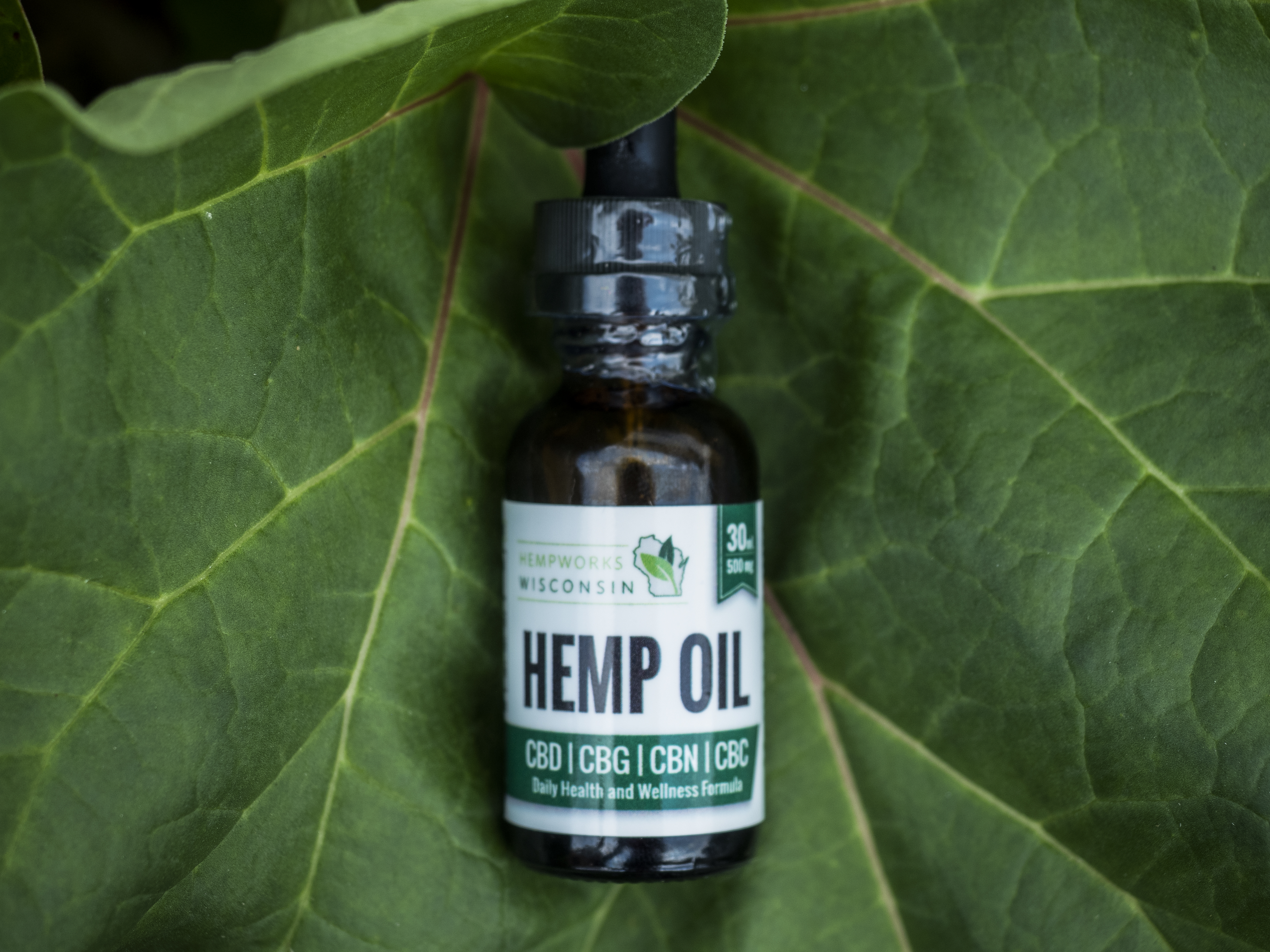 Full Spectrum Hemp Oil (250mg - 2000mg) - 30mL, 500mg