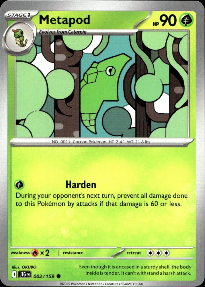 Metapod - SV09 2/159