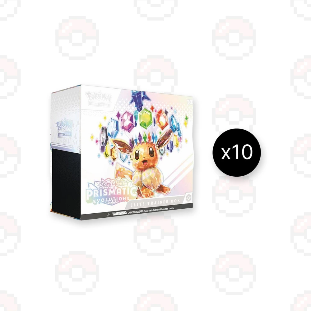 Prismatic Evolutions Elite Trainer Box Sealed Case