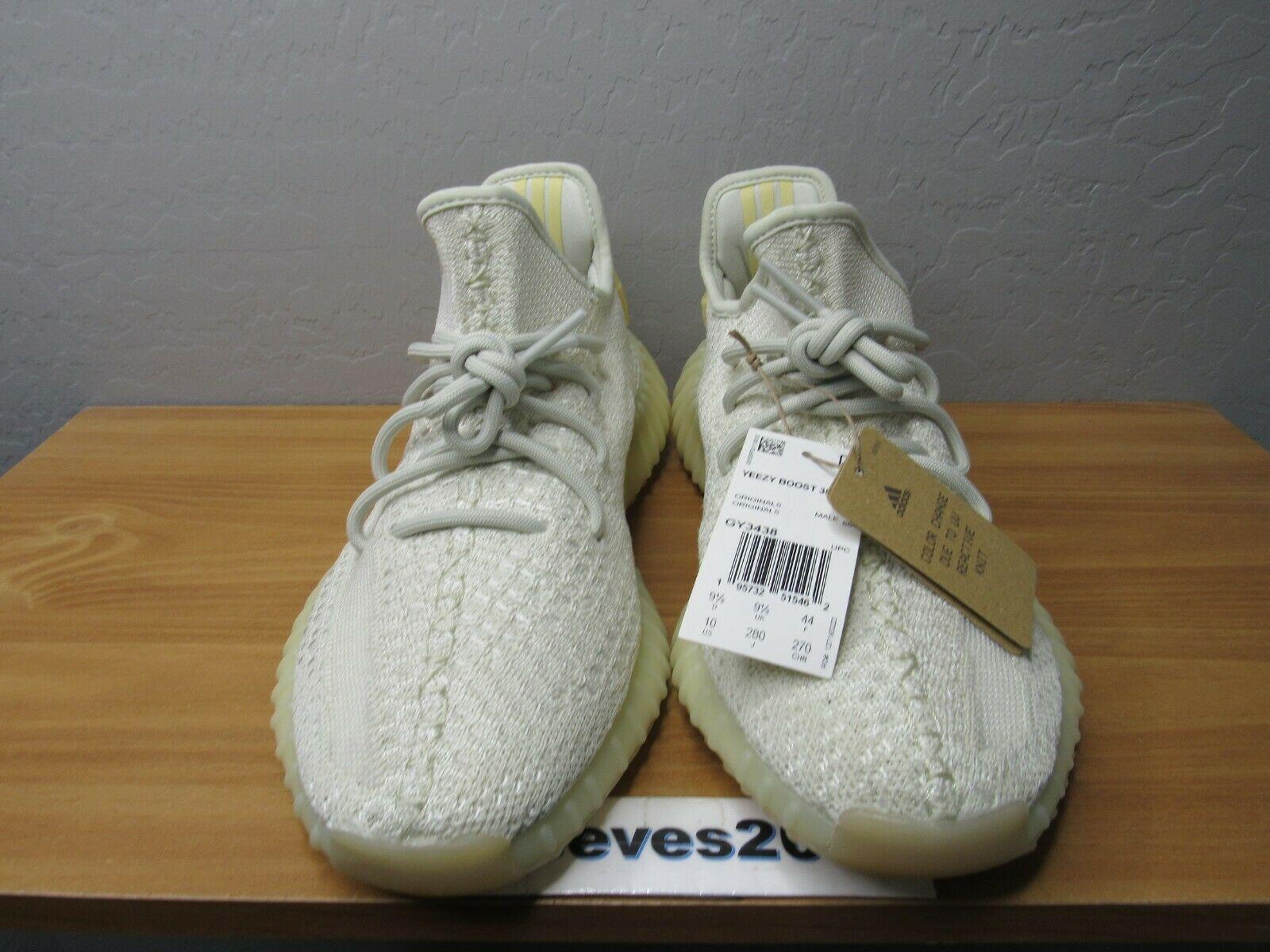 adidas mens Yeezy Boost 350 V2 Gy3438 Light size 9.5 (new)